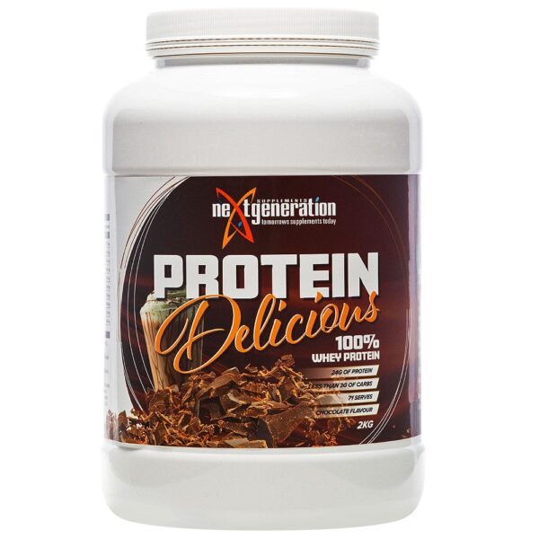 Protein Delicious Whey Protein Powder -Chocolate 2kg