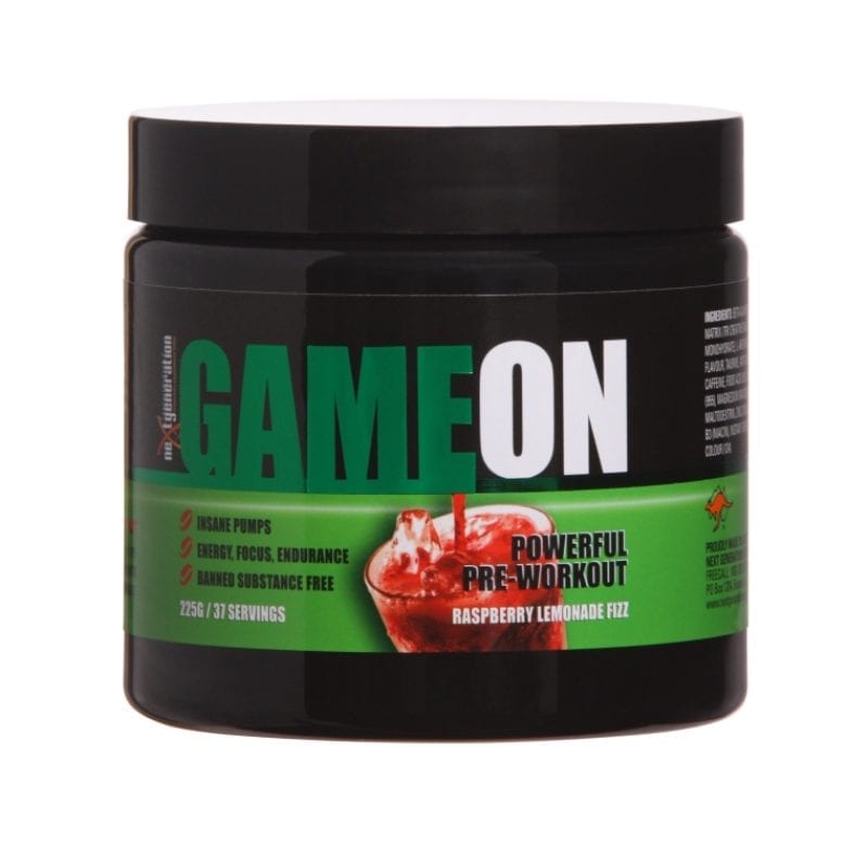 Pre Workout Supplement Game On The best pre workout