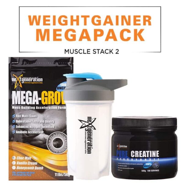 Muscle Stack 2 - Weight Gainer Megapack